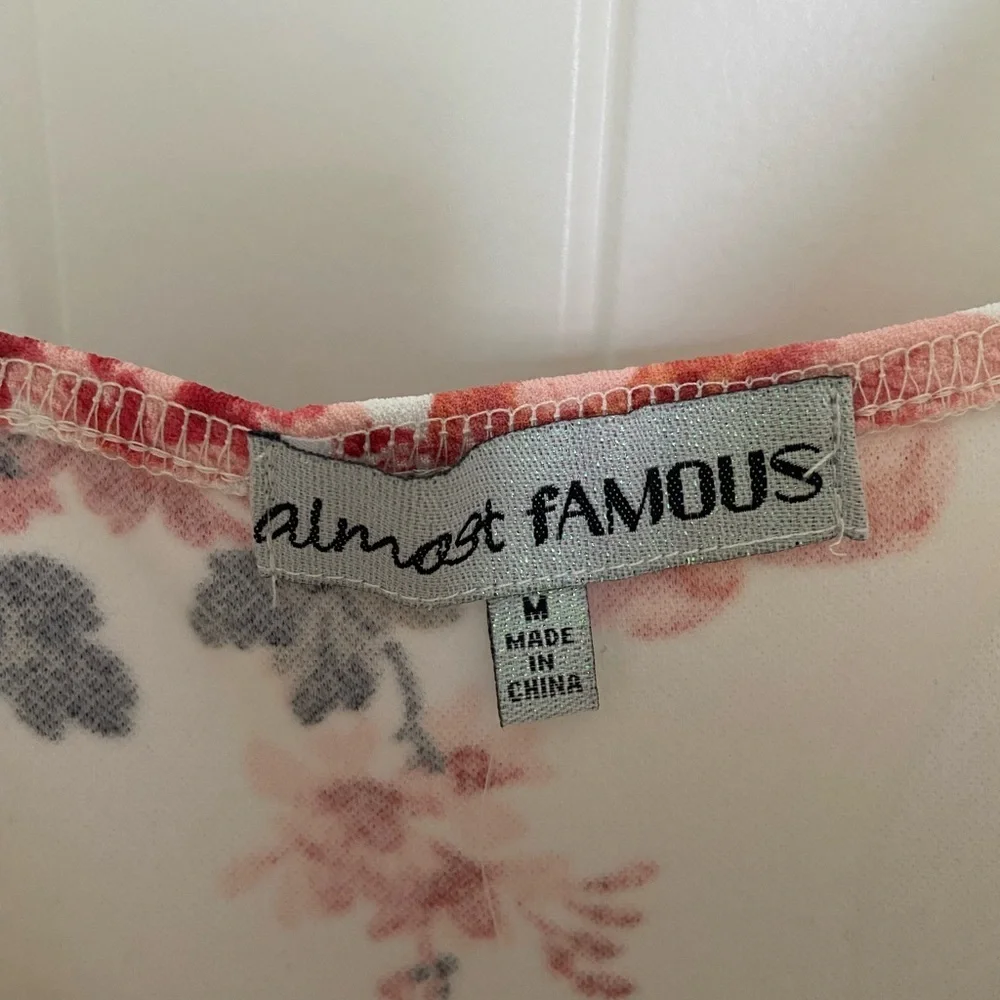 NWT | Almost Famous women’s floral minidress — medium - Picture 3 of 6
